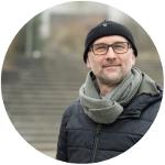 Christian Maschke mit Mütze