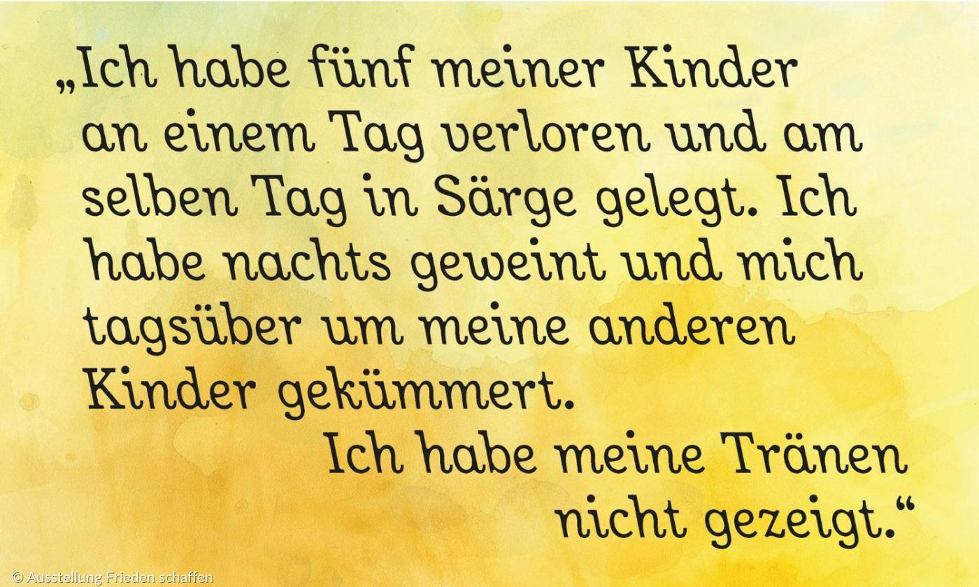 Mevlüde Genc - Frieden