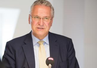 Innenminister Joachim Herrmann beim EPV