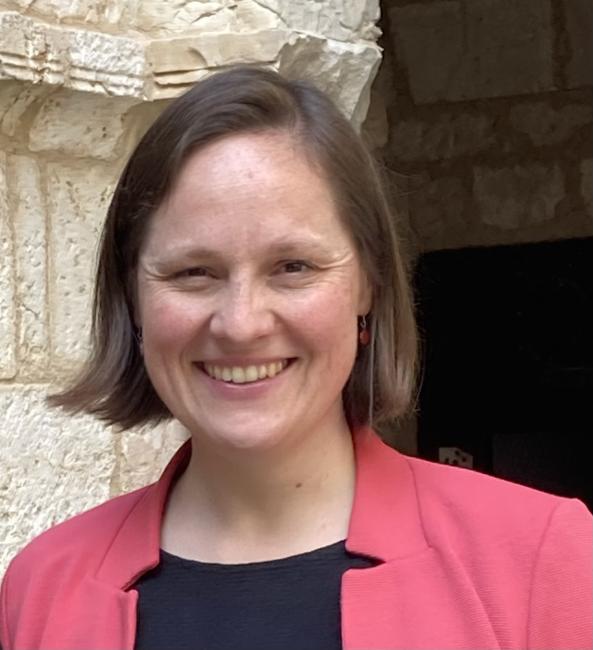 Pfarrerin Hasselmann in Jerusalem
