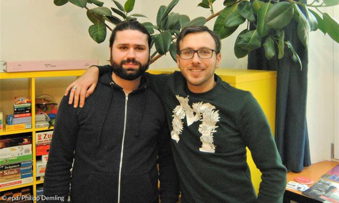 Dmytro Prokuror (l).) und Glib Rusakovskyj (r.)