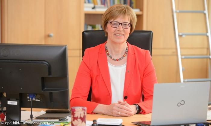 Gisela Bornowski, Regionalbischöfin der Evangelisch-Lutherischen Kirche in Bayern im Kirchenkreis Ansbach-Würzburg