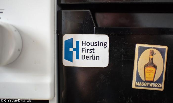 Aufkleber von Housing First