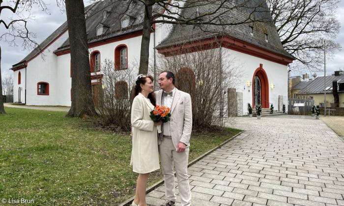 Christine und Jören bei "Einfach Heiraten" in Hof. 