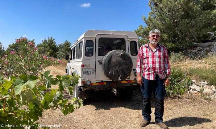 Wein und Oleander: Das "Zelt der Nationen" und die Anbauflächen von Daoud Nassar und seiner Familie könnte ein mediterranes Idyll sein – wären da nicht die Politik und das Ringen ums Land.