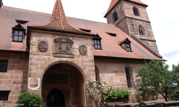 Die Wehrkirche in Kraftshof