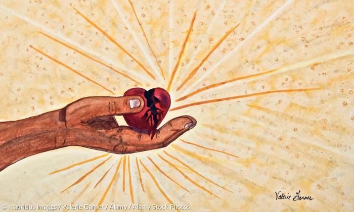 Die heilende Hand Jesu