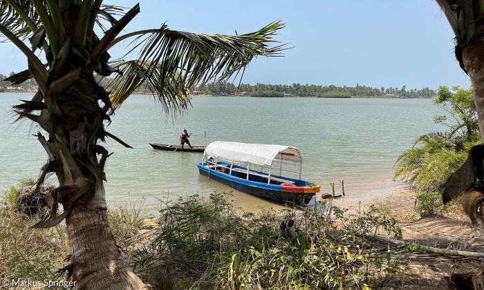 Am Mono-Delta des Grand Popo.
