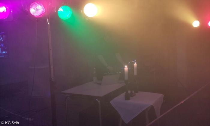 Techno-Gottesdienst evangelische Kirche Selb