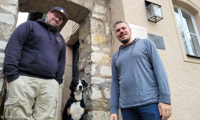 Mathias Rapp (links) und Alexander Loos 