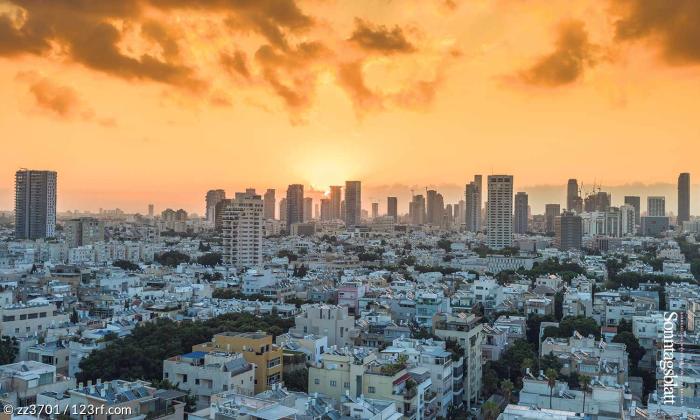 Tel Aviv, die Hauptstadt Israels