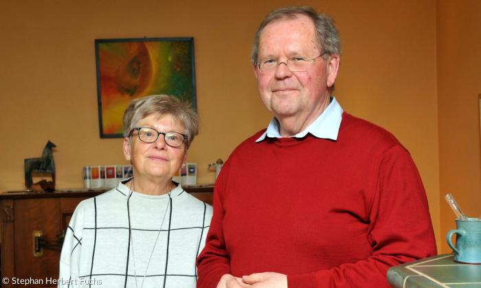 Karin und Henri Schulz aus Trebgast. 