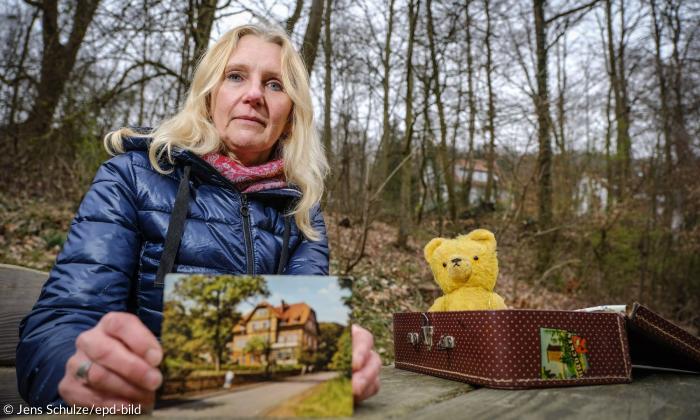 Sabine Schwemm war als Verschickungskind im Waldhaus in Bad Salzdetfurth.