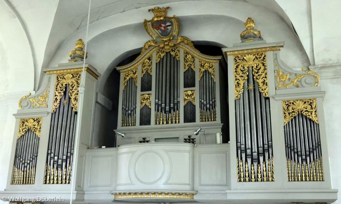 Die Orgel in Lahm ist einzigartig