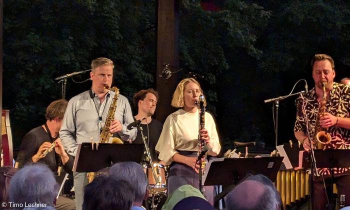 Rebecca Trescher live beim Augsburger Jazzsommer