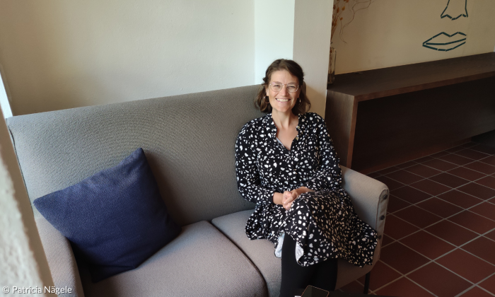 Mirjam Sauer im Studienseminar in Pullach