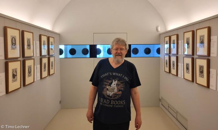 Wolfgang Mayer im Grafischen Kabinett im Höhmannhaus Augsburg