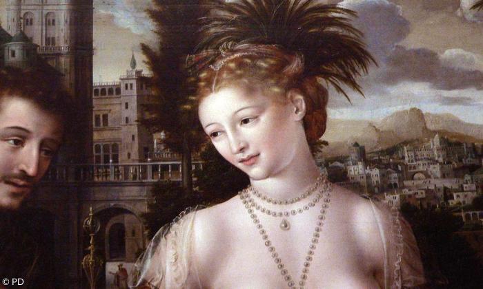David und Batseba, Jan Massys, 1562, Louvre, Paris.