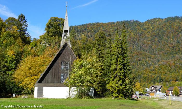 Die Heilandkirche in Oberau