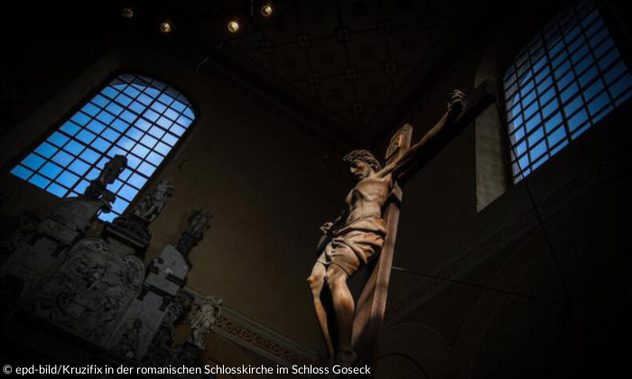 Jesus am Kreuz