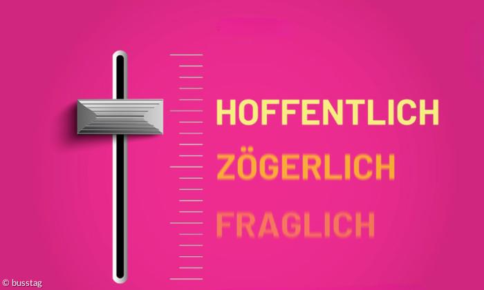 Rotes Logo der Kampagne