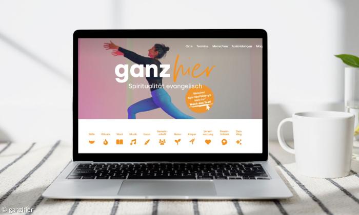 Mockup Webseite