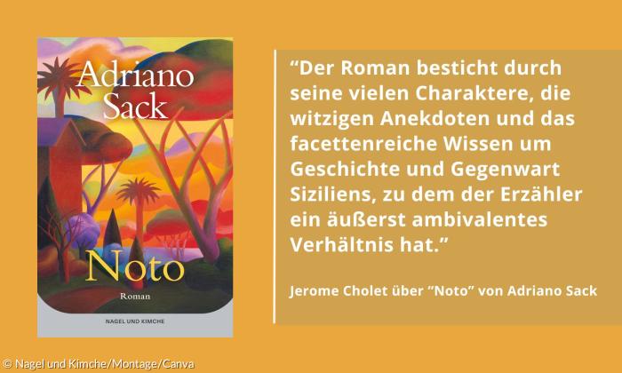 Buchcover von "Notto" von Adriano Sack