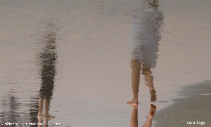 Spiegelung im Wasser