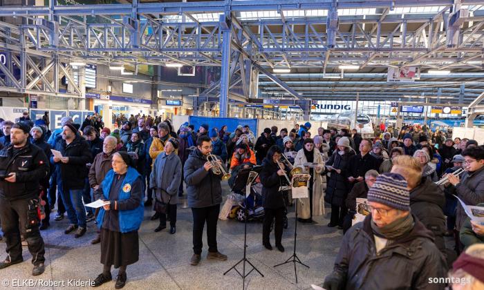 Ökumenischer Gottesdienst in der Bahnhofsmission München