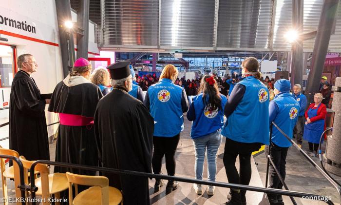 Ökumenischer Gottesdienst in der Bahnhofsmission München