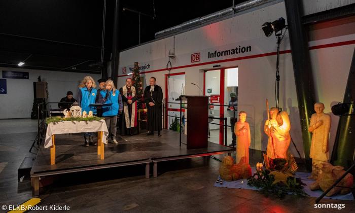 Ökumenischer Gottesdienst in der Bahnhofsmission München