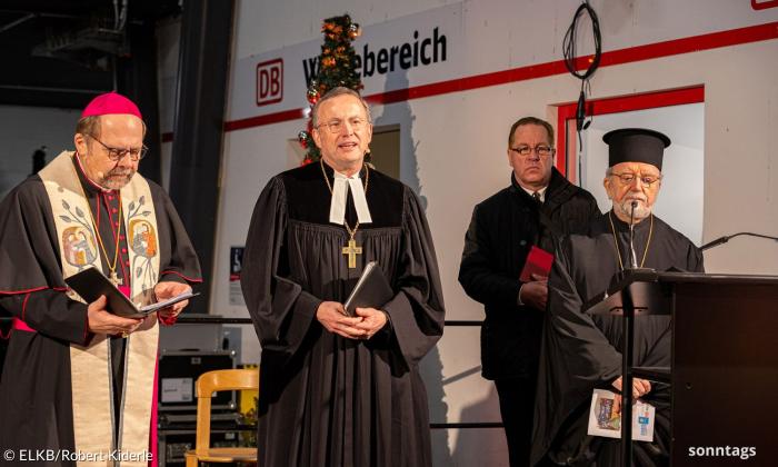 Ökumenischer Gottesdienst in der Bahnhofsmission München