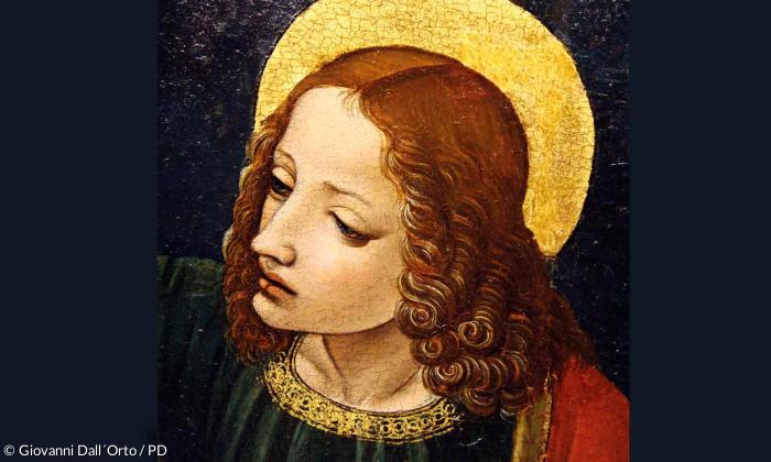 Der Evangelist Johannes, Meister von San Rocco at Pallanza, 15. Jh.