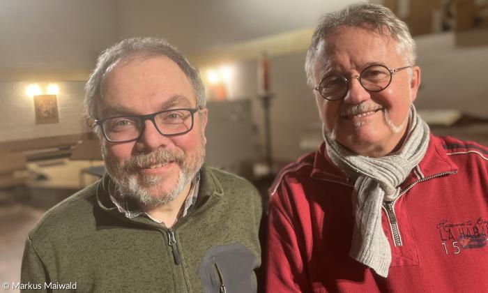 Martin Burkhardt und Markus Maiwald