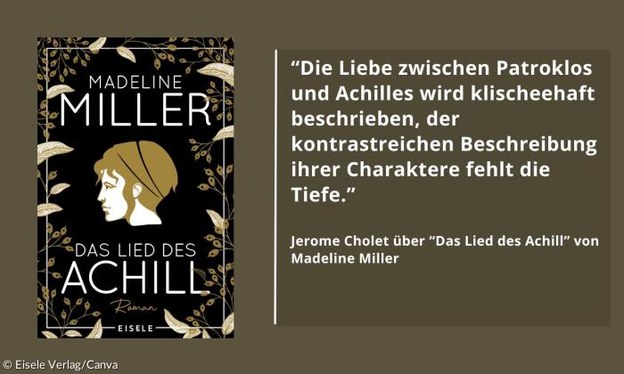 Buchcover von "Das Lied des Achill"