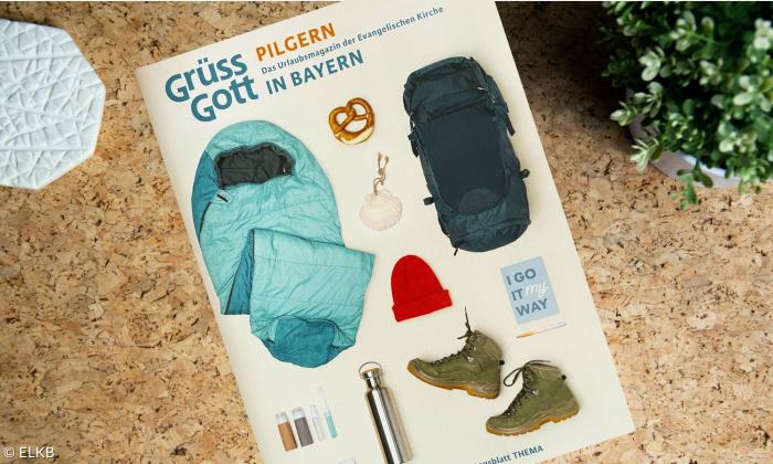 Das Cover des Magazins "Pilgern in Bayern"