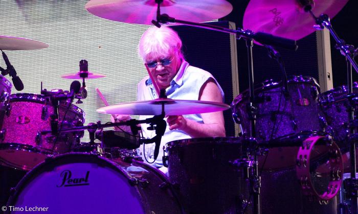 Ian Paice bei "Lieder am See" im Jahr 2022 mit Deep Purple