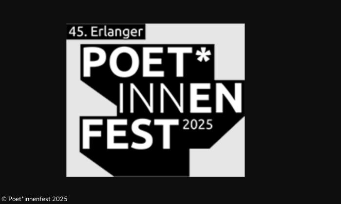 Das Logo des Poet*innenfests 2025