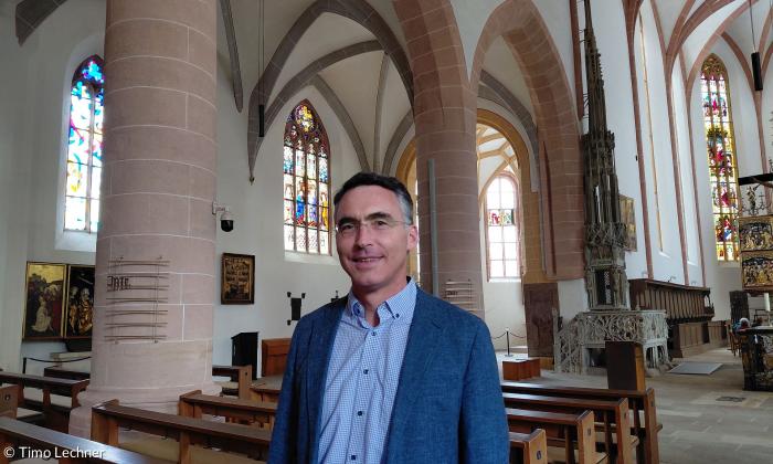 Volker Klemm in der Schwabacher Stadtkirche