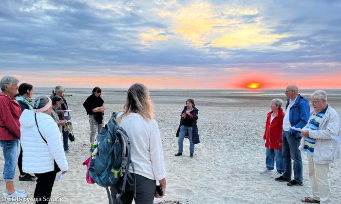 Menschen am Strand