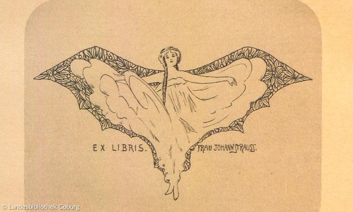 Exlibris von Adele Strauss