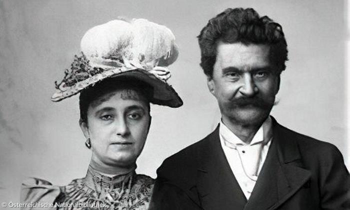 Adele und Johann Strauss