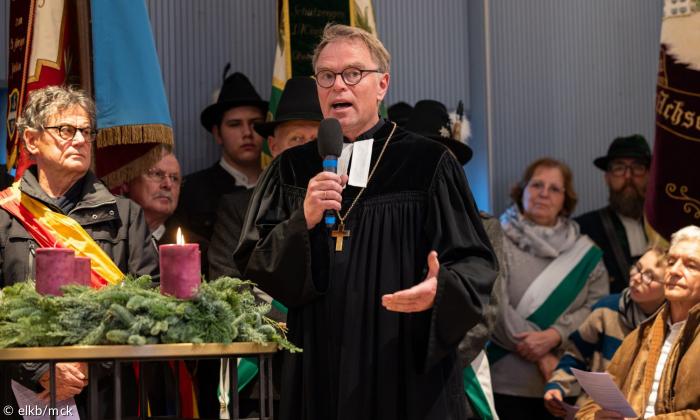 Regionalbischof Thomas Prieto Peral in der Christuskirche