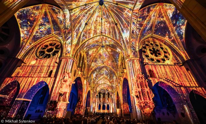 So sah »Luminiscence« im St.-Paulus-Dom Münster aus.