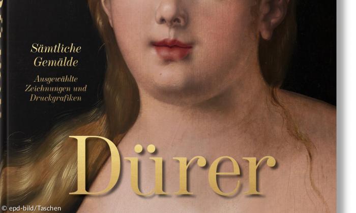 Cover des neuen Buches über Dürer. Eine Frau ist zu sehen