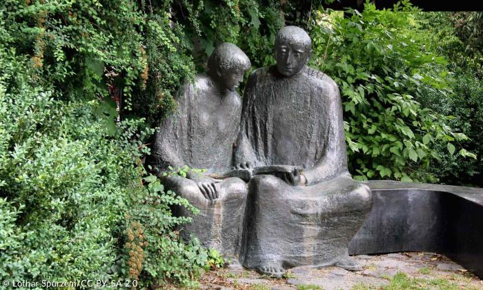 Meister Eckhart mit einem Studenten