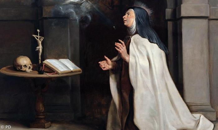 Peter Paul Rubens malte eine Vision von Teresa von Ávila