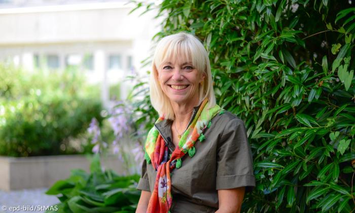 Porträt von Lebenshilfe-Landesvorsitzenden Carolina Trautner 