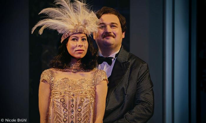 Meike Pintaske (Daisy Buchanan), Lennart Matthiesen (Jay Gatsby)