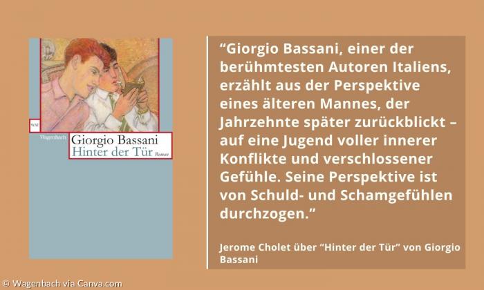 Buchcover von "Hinter der Tür"